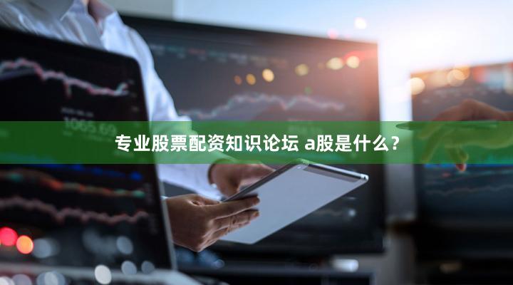 专业股票配资知识论坛 a股是什么？