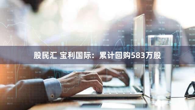 股民汇 宝利国际：累计回购583万股
