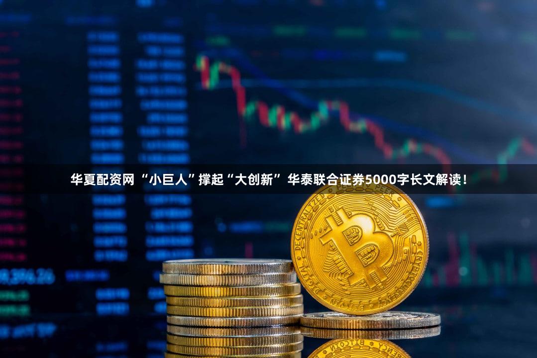 华夏配资网 “小巨人”撑起“大创新” 华泰联合证券5000字长文解读！