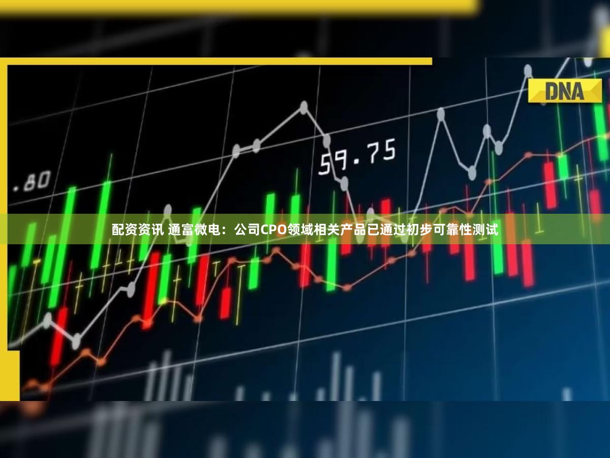 配资资讯 通富微电：公司CPO领域相关产品已通过初步可靠性测试