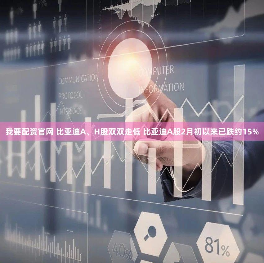 我要配资官网 比亚迪A、H股双双走低 比亚迪A股2月初以来已跌约15%