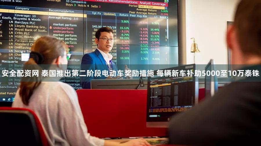 安全配资网 泰国推出第二阶段电动车奖励措施 每辆新车补助5000至10万泰铢