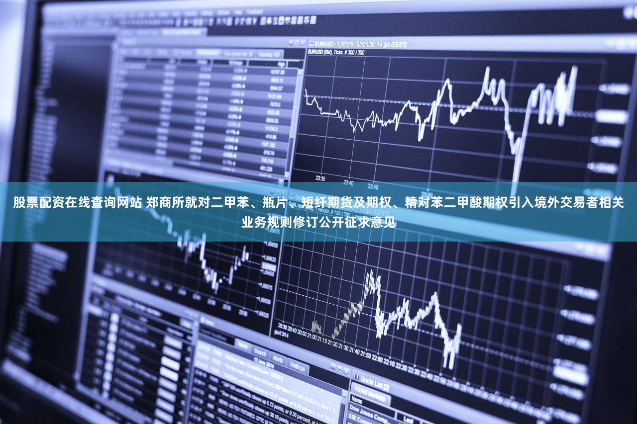股票配资在线查询网站 郑商所就对二甲苯、瓶片、短纤期货及期权、精对苯二甲酸期权引入境外交易者相关业务规则修订公开征求意见